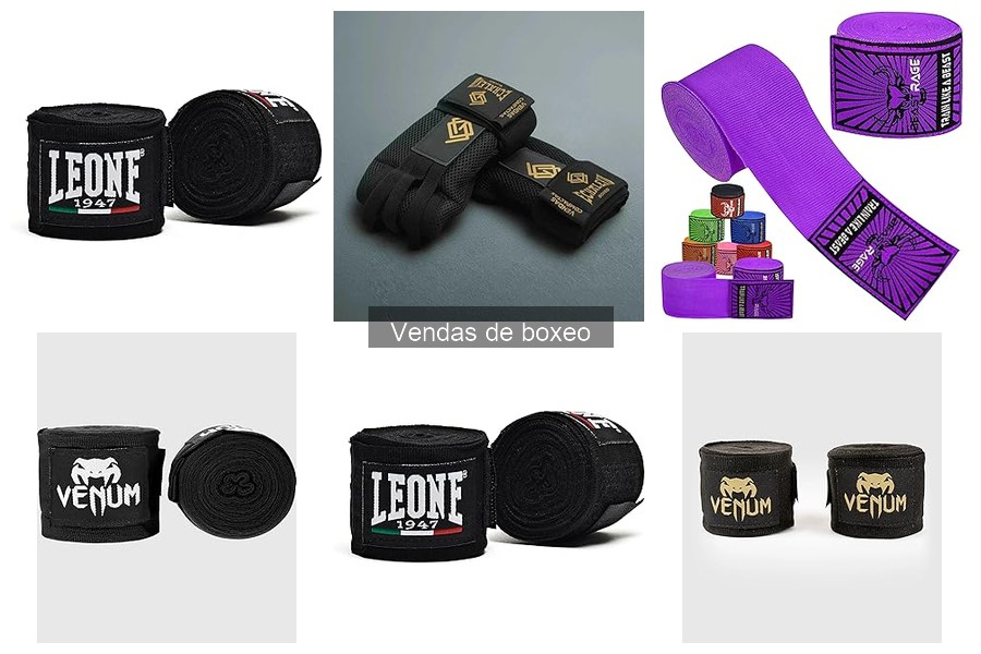 Tipos de vendas de boxeo y sus características esenciales