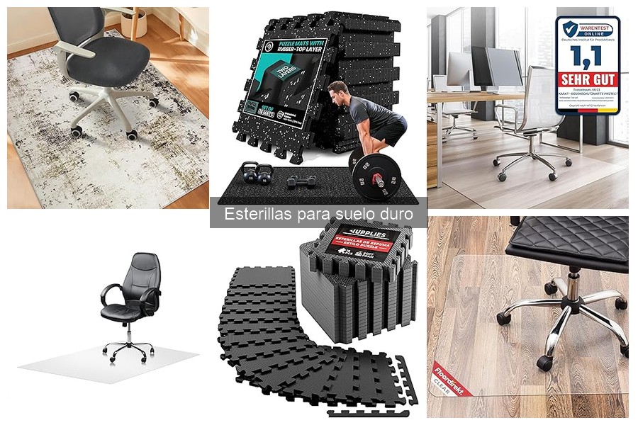 Usos creativos de esterillas en suelos duros