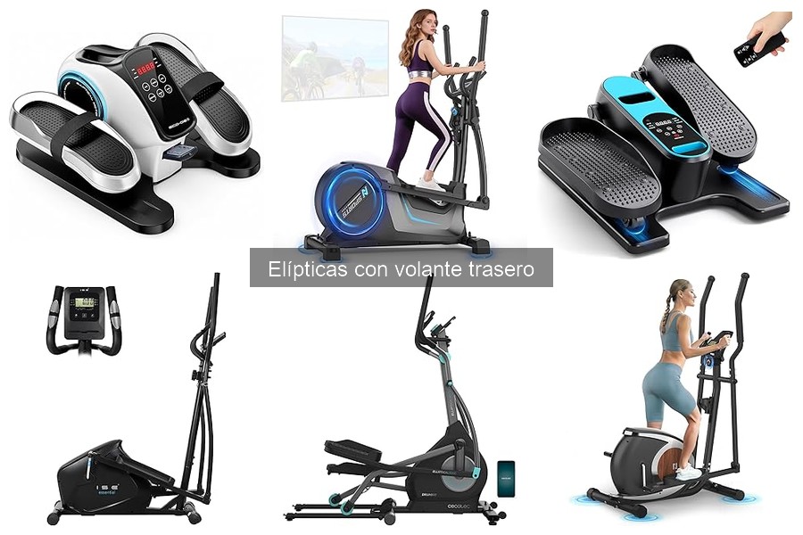 Ventajas de las elípticas con volante trasero para hacer ejercicio