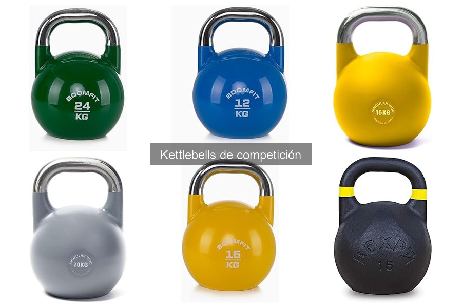 Ventajas de las kettlebells de competición para entrenar en casa