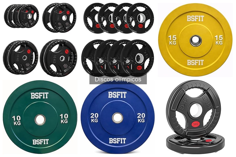 Ventajas de usar discos olímpicos en casa para entrenar