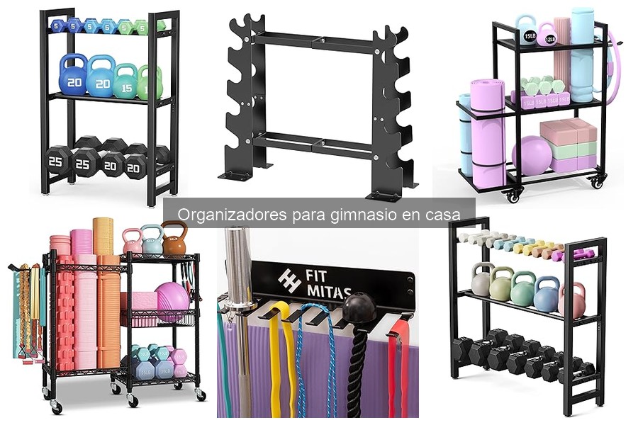 Ventajas de Usar Organizadores para Gimnasio en Casa