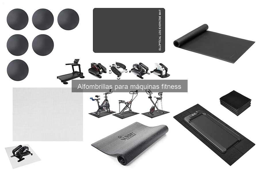 Ventajas y desventajas de alfombrillas para máquinas fitness