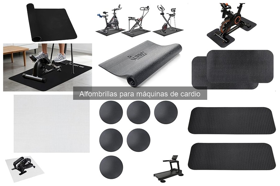Ventajas y desventajas de las alfombrillas para máquinas de cardio