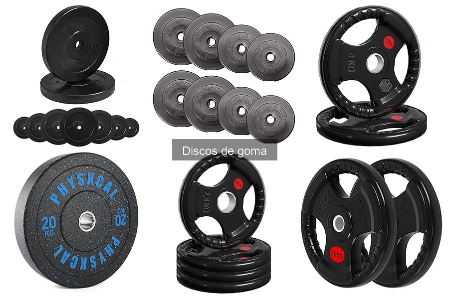 Ventajas y desventajas de los discos de goma para entrenamiento