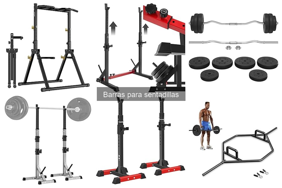 Ventajas y desventajas de usar una barra para sentadillas